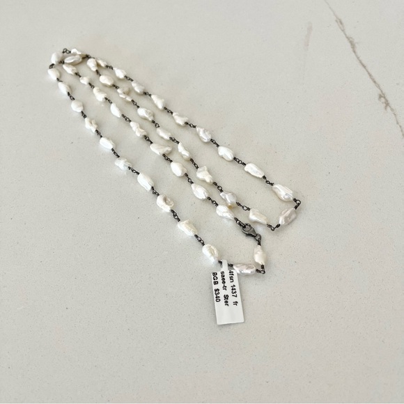 One of a kind Fresh Water pearl necklace 31” in length - Picture 5 of 8